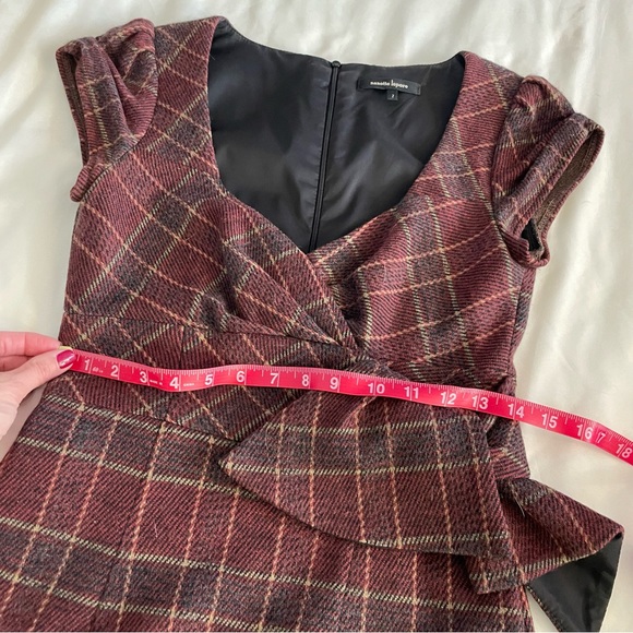 Nanette Lepore Plaid Wool Dress - Picture 7 of 10